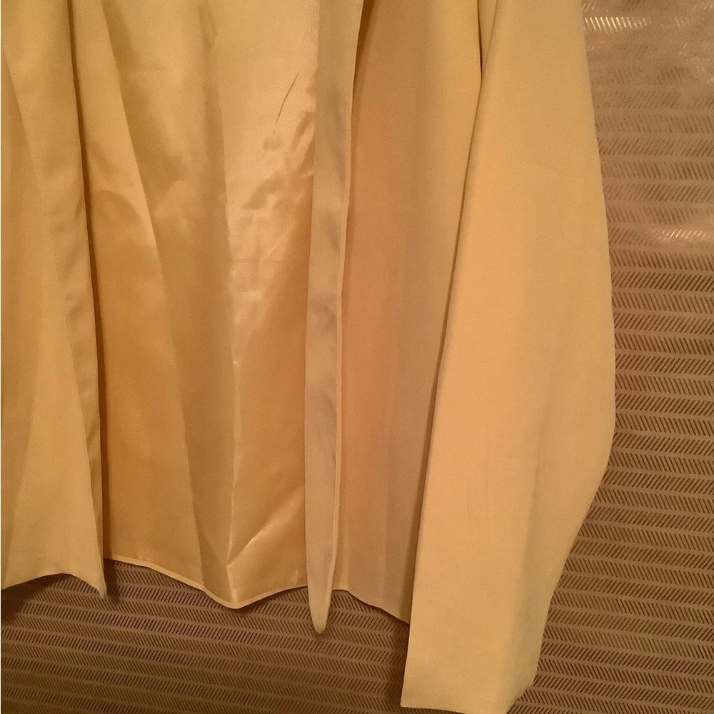 ~YELLOW BLAZER~2025 FASHION COLOR~LINED~LG - Picture 5 of 5
